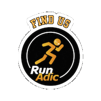 Run Running Sticker by RunAdic