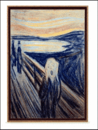 Edvard Munch Art GIF by ElmonX
