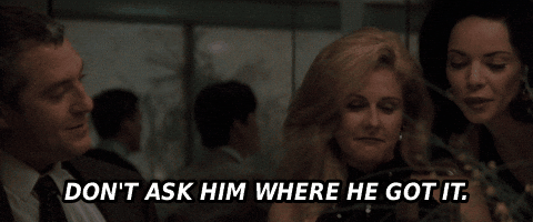 Dont Ask Him Where He Got It GIF