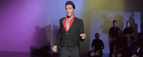 lifelikescotthiggins giphygifgrabber elvis shake GIF