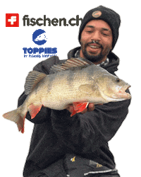 fischench fishing perch fischen barsch Sticker