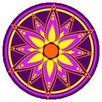 New Year Spinning Sticker
