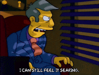 Feeling Season 3 GIF by The Simpsons