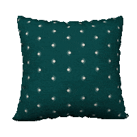 Forest Green Pillow Sticker by Beyond Just Beige