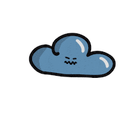 Rain Raining Sticker