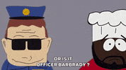police officer barbrady GIF by South Park 
