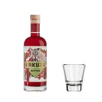 Kakuzo kakuzo cherrybitter yuzuginliqueur kakuzospirits Sticker