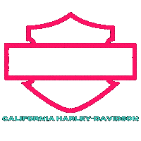 Los Angeles Logo Sticker by California Harley-Davidson