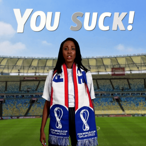 YOU SUCK!