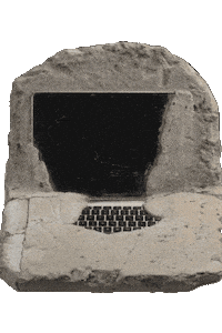 Computer Punk Sticker by Database數據