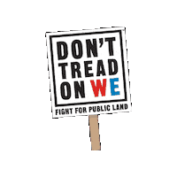 Tu Public Lands Sticker by Trout Unlimited