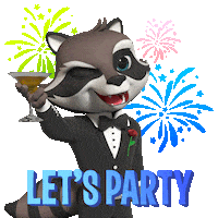 Celebrating Happy Birthday Sticker by BetFury