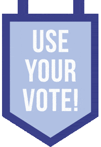 Register To Vote Presidential Election Sticker by SASSY SAV