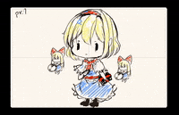 shangurira8901 東方 アリス しゃんぐりら GIF