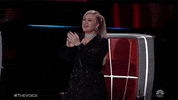 Kelly Clarkson Applause GIF by The Voice