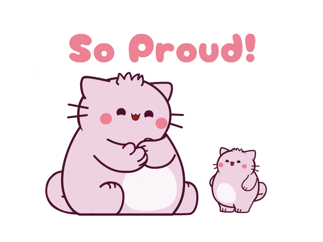 Great Job Love Sticker by Pembe