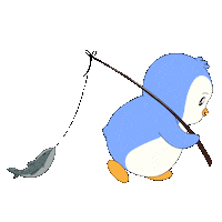 Penguin Waddling Sticker by Pudgy Penguins