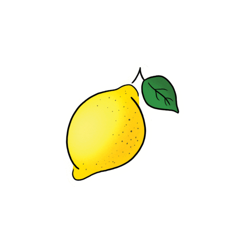 Fruit Lemon Sticker by LOFT