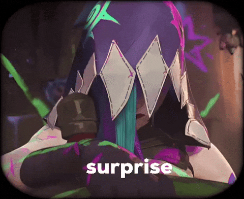 leighad28 giphycreatortest surprise arcane jinx GIF