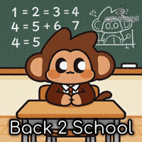 Back To School GIF by Chimpers