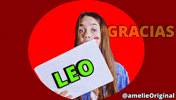 Gracias Leo GIF by amelie