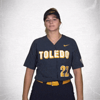 Rocket Softball GIF by Toledo Rockets