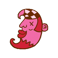 autumnnewcombart love pink illustration sexy Sticker