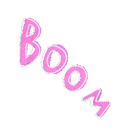 Cassandragi pink boom explosion cassandra Sticker