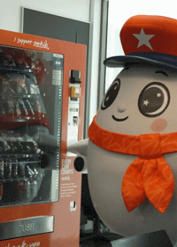 Hungry Mascot GIF by Jetstar Airways