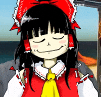 Touhou Project Smiling GIF