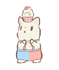 catsandsoup happy cat party celebration Sticker