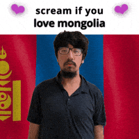 Mongolia Flag Mn GIF