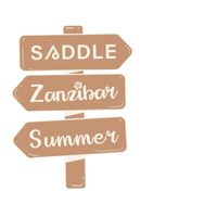 Abu Dhabi Summer Sticker by Saddle Cafe
