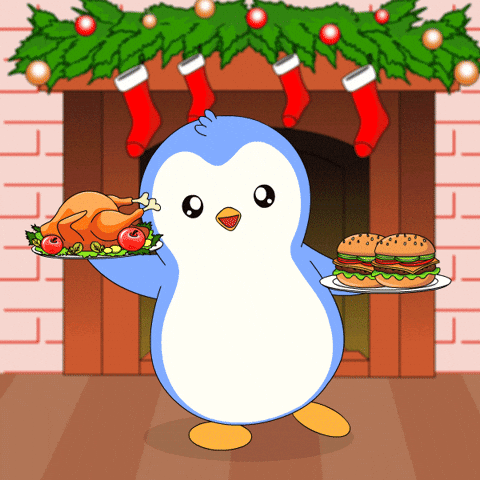 Hungry Fast Food GIF by Pudgy Penguins