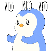 Penguin No Sticker by Pudgy Penguins