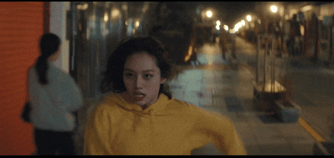 Actress Running GIF