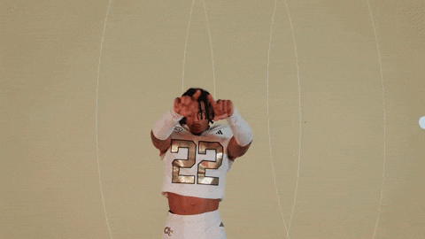Georgia Tech Football Sport GIF by Georgia Tech Yellow Jackets