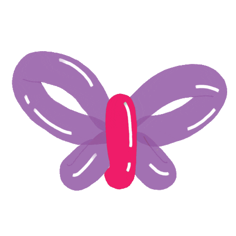 Butterfly Balloon Sticker by Teaspoon studio