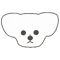 dear_Mangchi dog animal 귀여운 강아지 Sticker