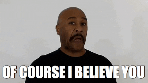 Believe Just Kidding GIF by Robert E Blackmon