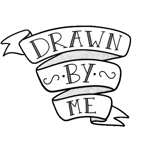 DENIMorDYE giphyupload art artist drawing Sticker