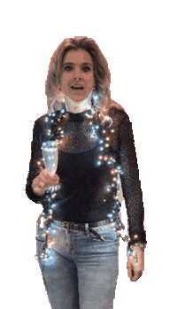 Kooss new year champagne oud en nieuw kooss Sticker