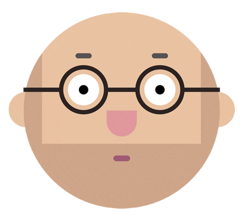 Bald Head Sticker by Little James