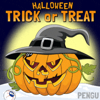 Trick Or Treat Halloween GIF by Pudgy Penguins