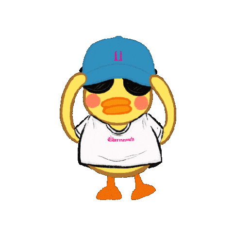 claratan122 giphyupload cool swag duck Sticker