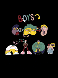 emmadoesartonline fashion boy colorful boys GIF