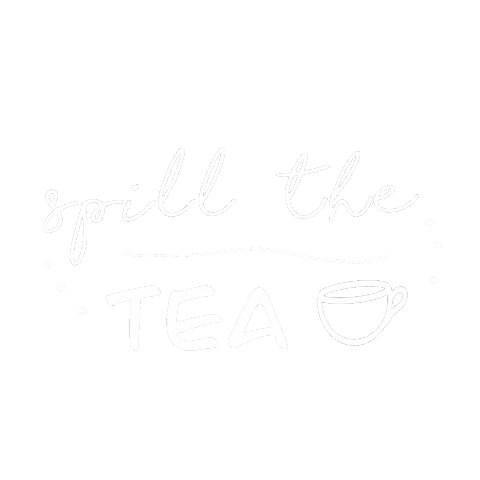 Tea Lettering Sticker