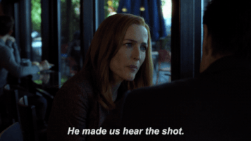 scully mulder GIF by The X-Files