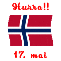 Flag Norway Sticker by Hobbykokken