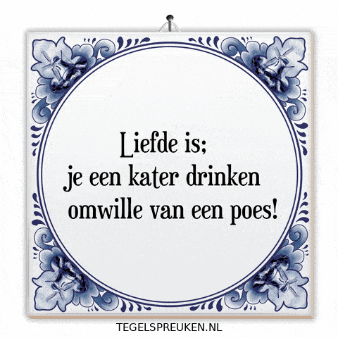 Nl Spreuk GIF by Tegelspreuken.nl